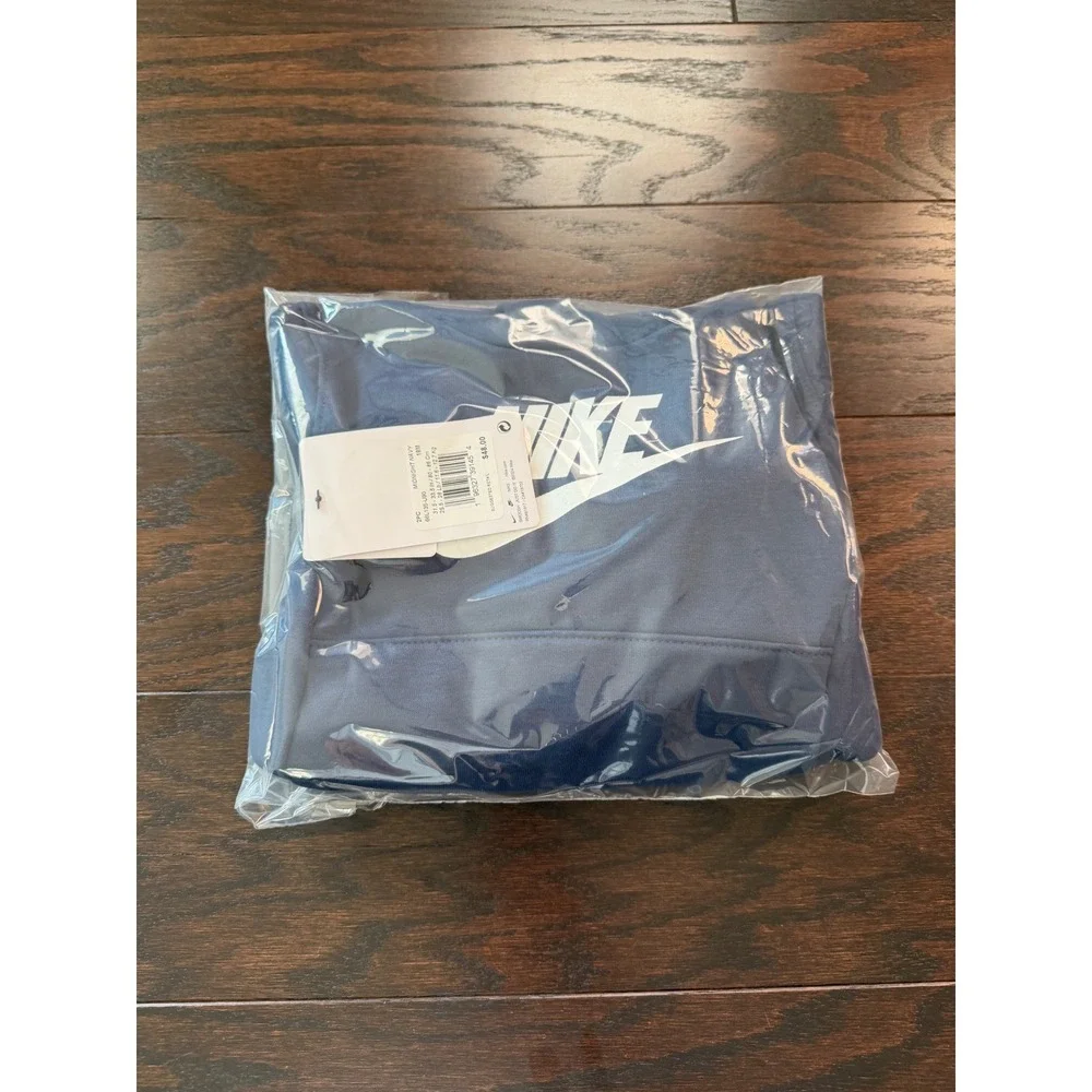 Nike Kids 2-Piece Hoodie and Joggers Set Midnight Navy 18M 66L135-U90